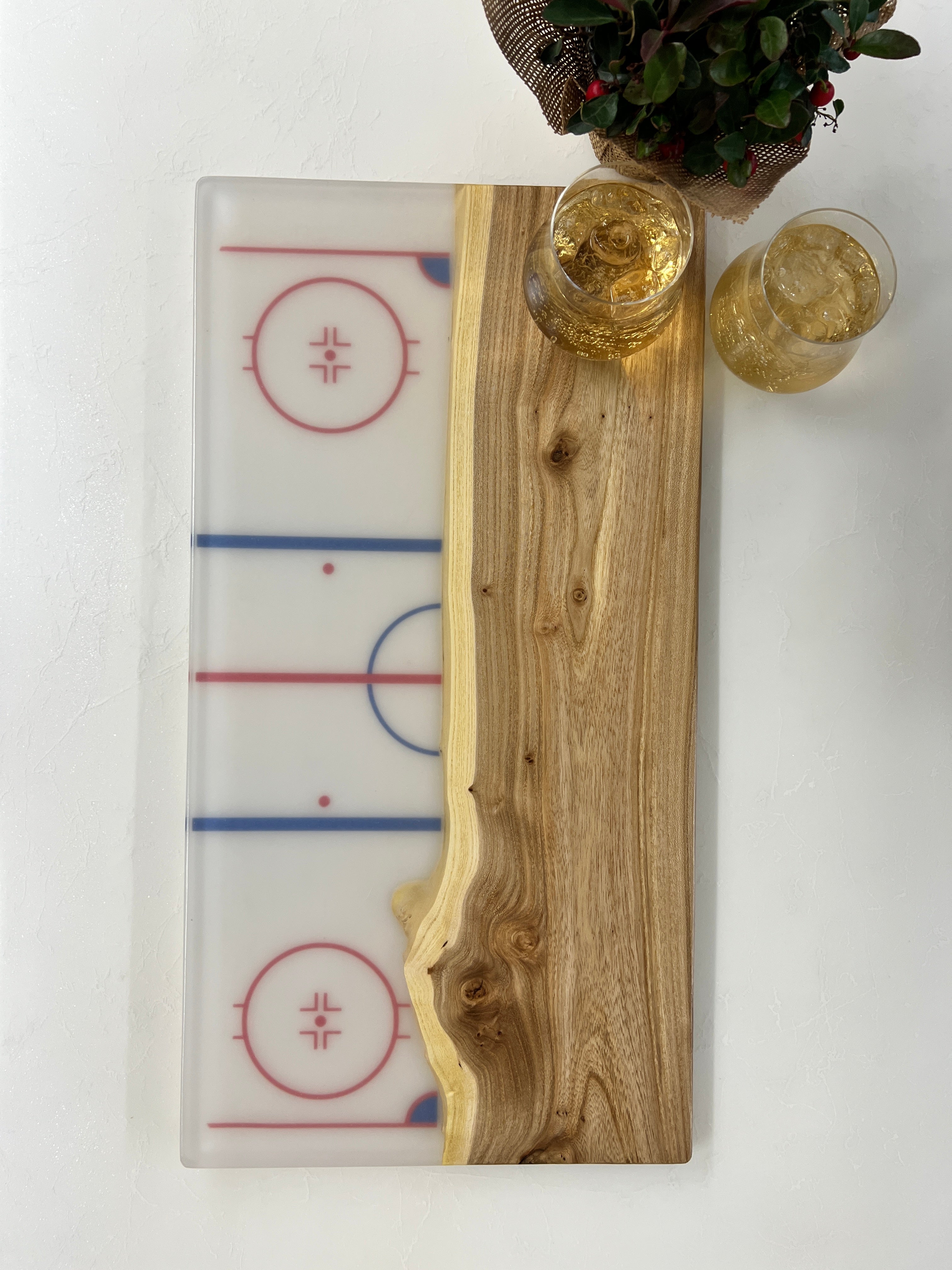PRE-ORDER - Hockey Charcuterie Board