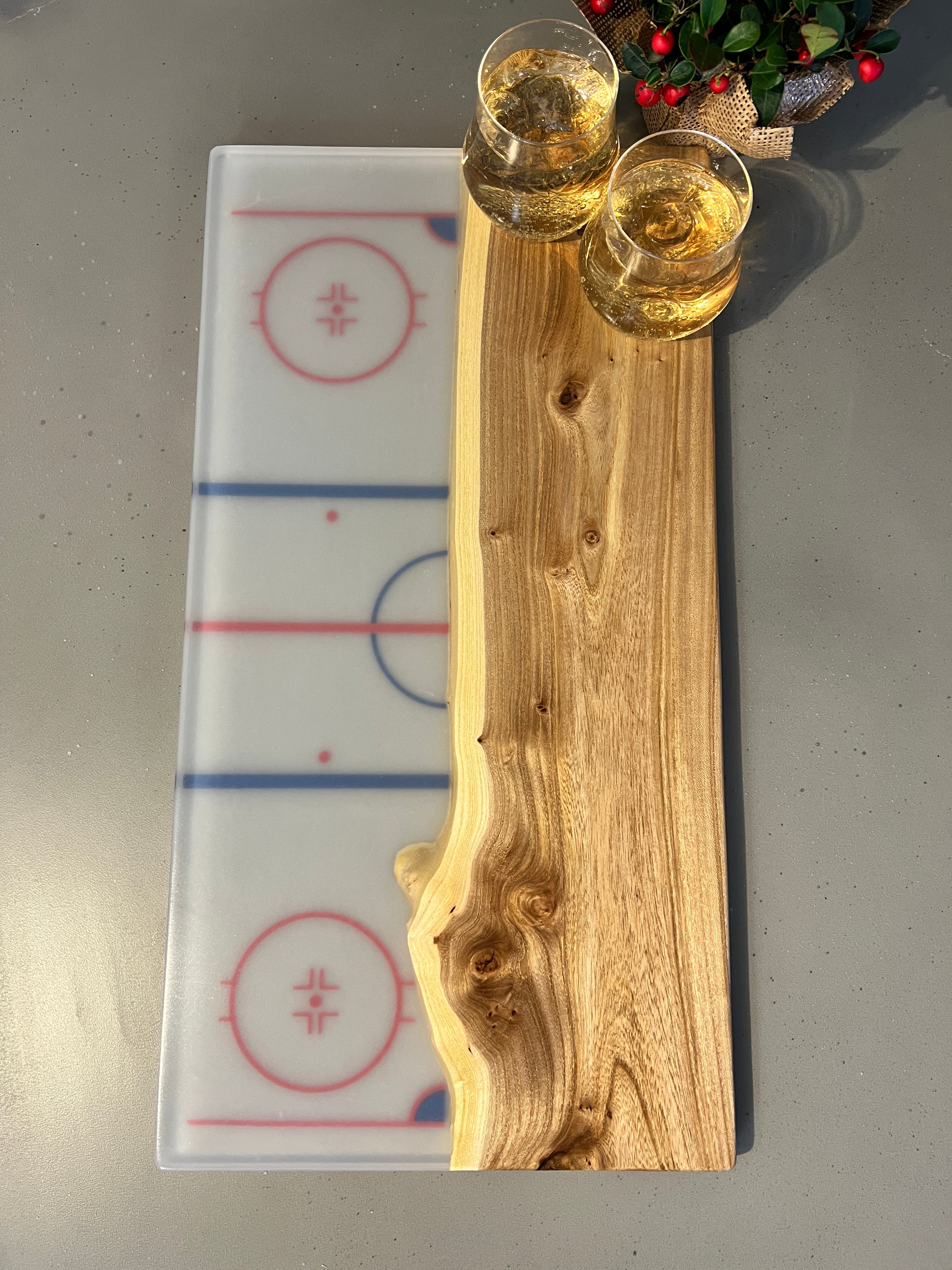 PRE-ORDER - Hockey Charcuterie Board
