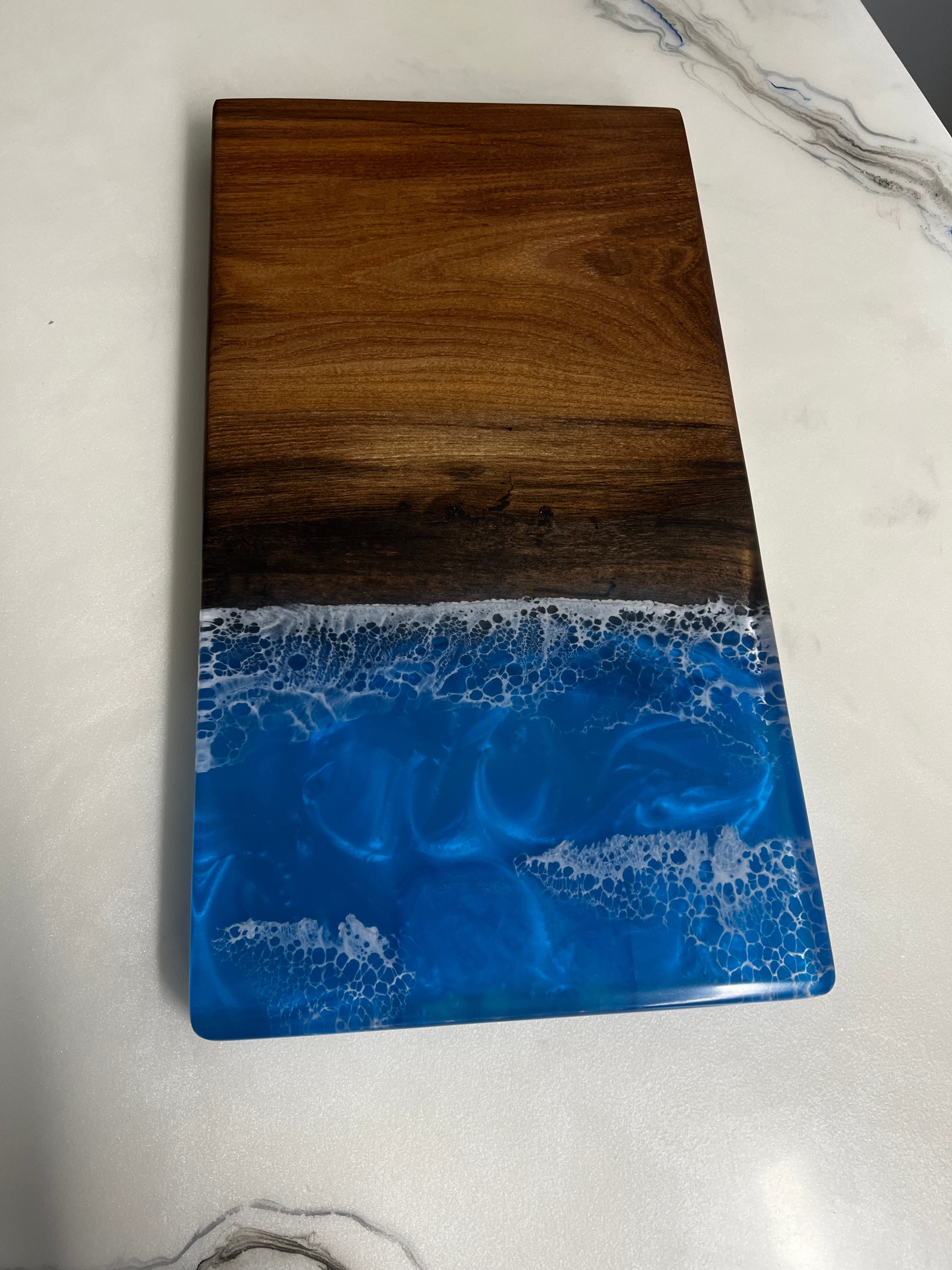 Siberian Elm & Maui Blue Wave Charcuterie Board